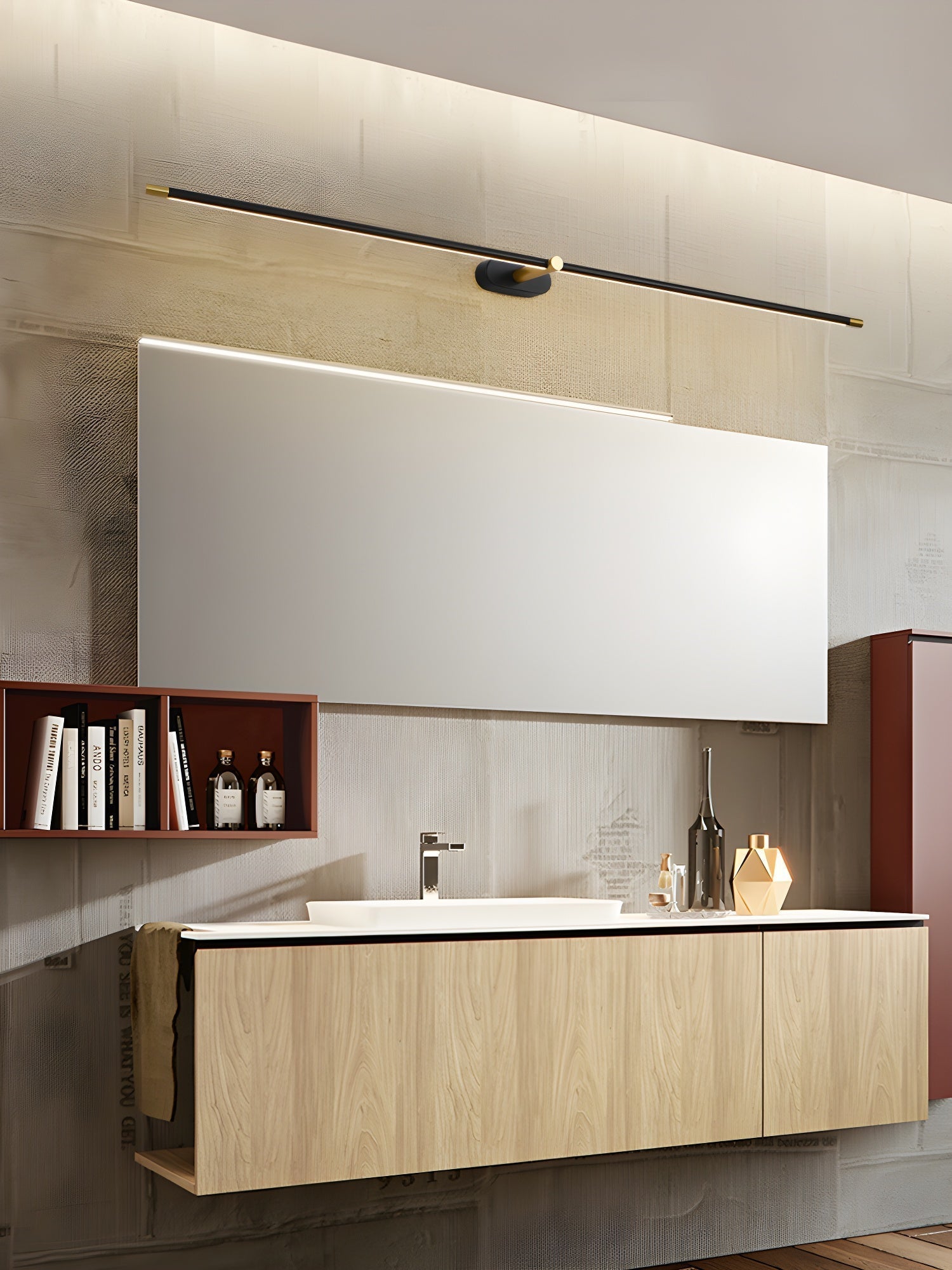 LumiBaton: Kabellose LED Wandleuchte – Wiederaufladbare Wandlampe im minimalistischen Design - Image 13