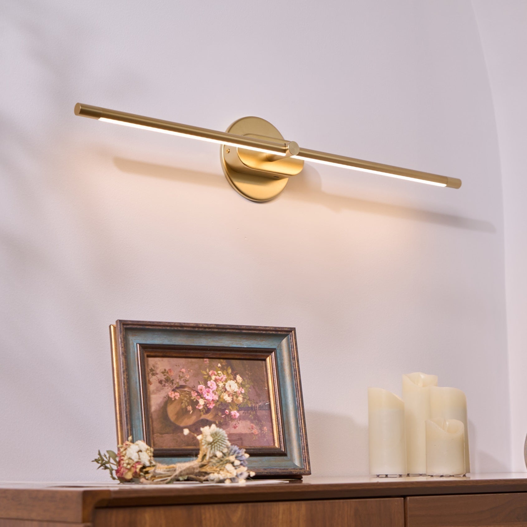 LumiBaton: Kabellose LED Wandleuchte – Wiederaufladbare Wandlampe im minimalistischen Design - Image 44