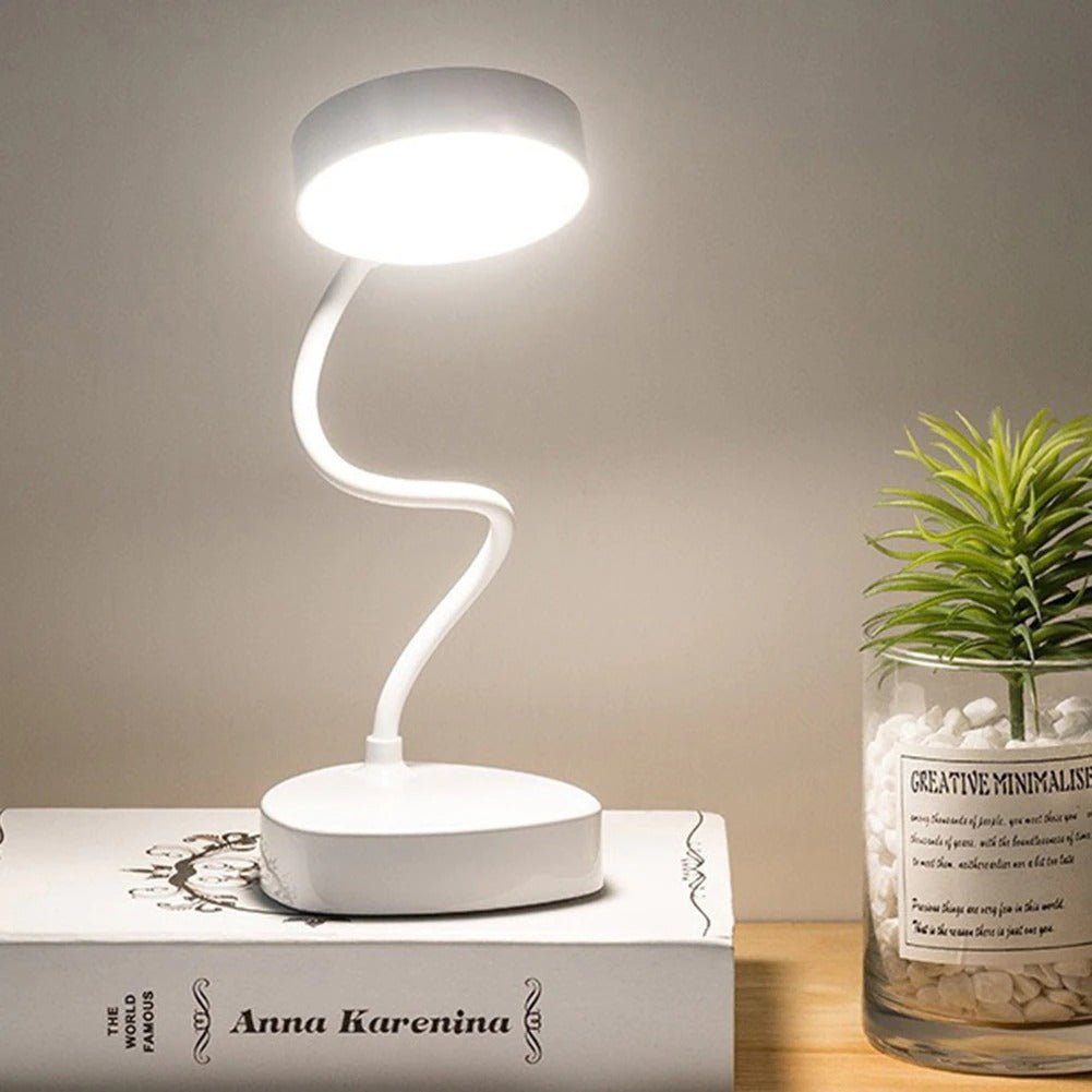 LumiFlex: LED Schreibtischlampe dimmbar mit Touch-Steuerung und flexiblem Design