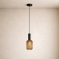 Chromeaura – Retro Glass Wave Pendant Light