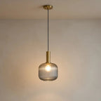 Chromeaura – Retro Glass Wave Pendant Light - Image 12