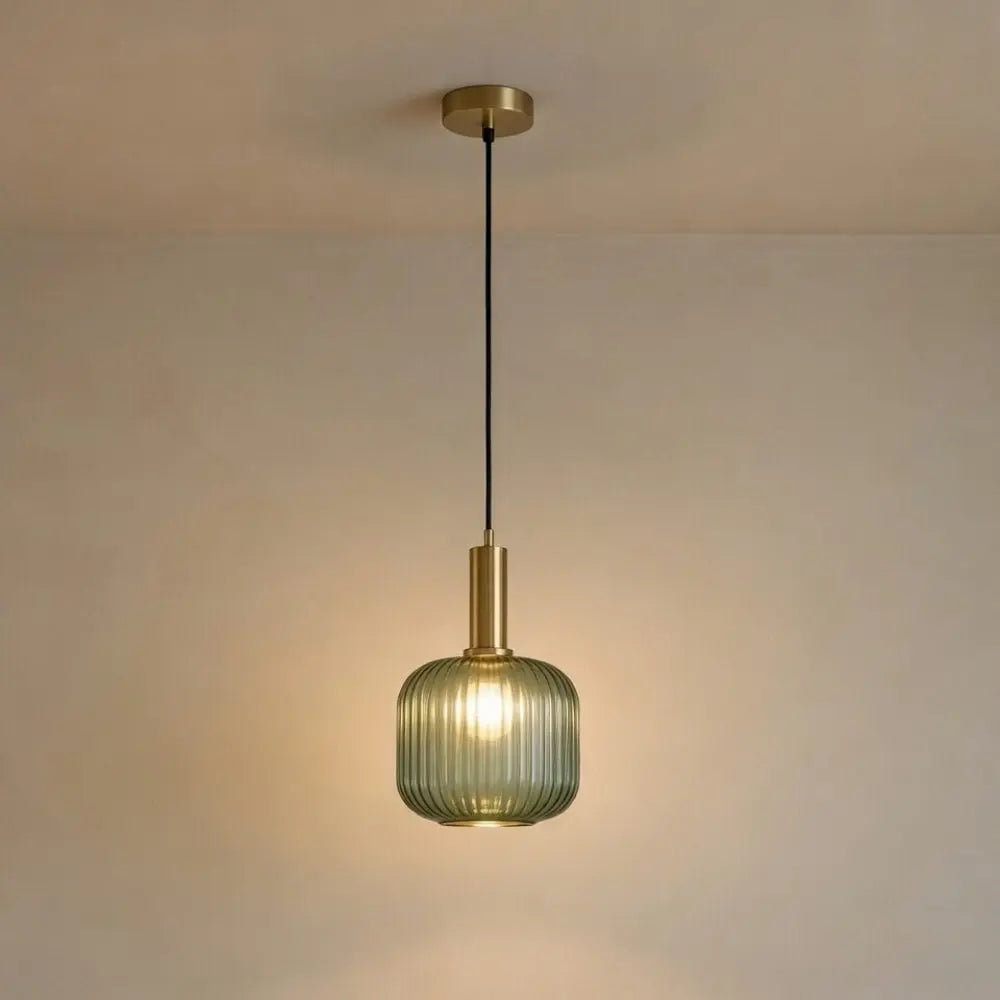 Chromeaura – Retro Glass Wave Pendant Light - Image 10