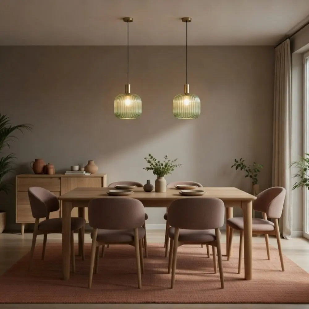 Chromeaura – Retro Glass Wave Pendant Light - Image 20
