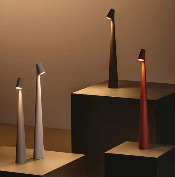 Modern Table Lamp Rechargeable Lamp with Three Brightness Levels