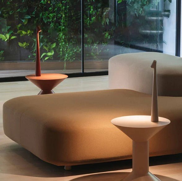 Modern Table Lamp Rechargeable Lamp with Three Brightness Levels