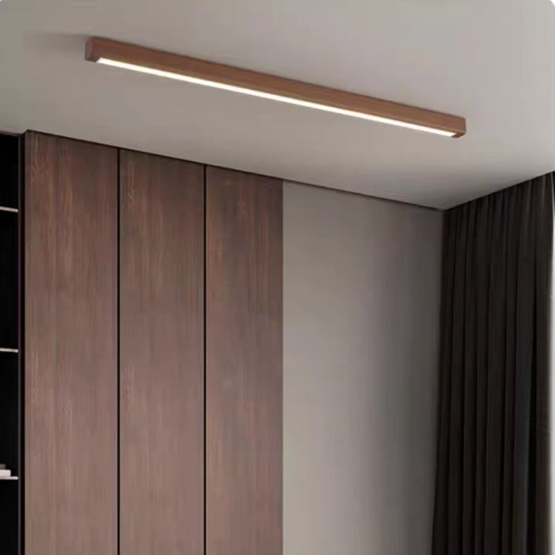 LumoLine: Moderne LED Deckenleuchte Holz – 3-Farbmodi für Schlafzimmer & Wohnzimmer - Image 5