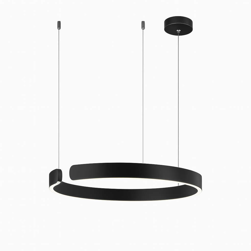 LumoRing: Moderne LED Ring Pendelleuchte – Stilvolle Hängelampe für Esszimmer & Wohnzimmer - Image 10