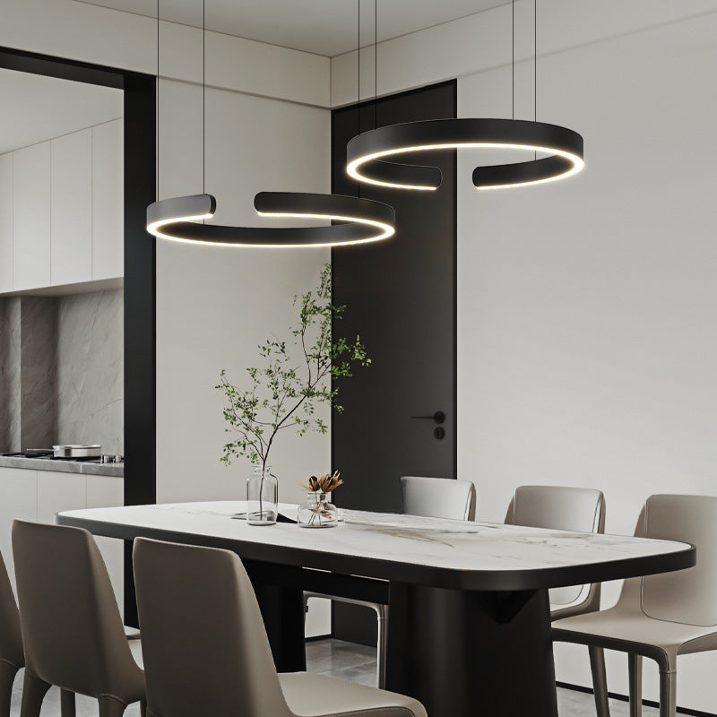 LumoRing: Moderne LED Ring Pendelleuchte – Stilvolle Hängelampe für Esszimmer & Wohnzimmer - Image 5