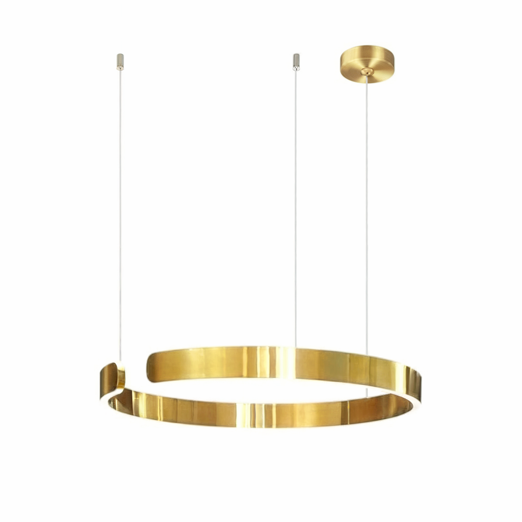 LumoRing: Moderne LED Ring Pendelleuchte – Stilvolle Hängelampe für Esszimmer & Wohnzimmer - Image 9