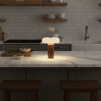 Modern Marble Base Table Lamps with LED Touch Control