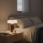 Modern Marble Base Table Lamps with LED Touch Control