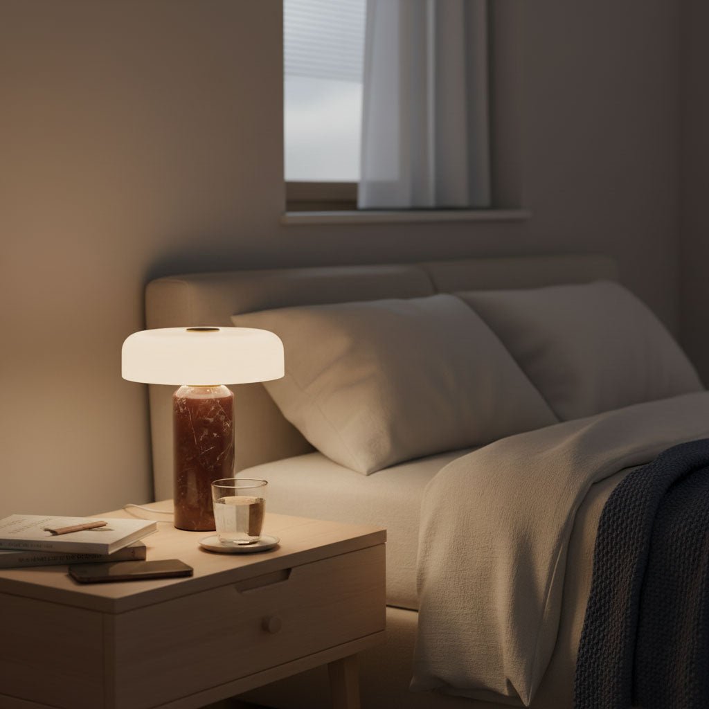Lunara Marble Table Lamp - Image 7