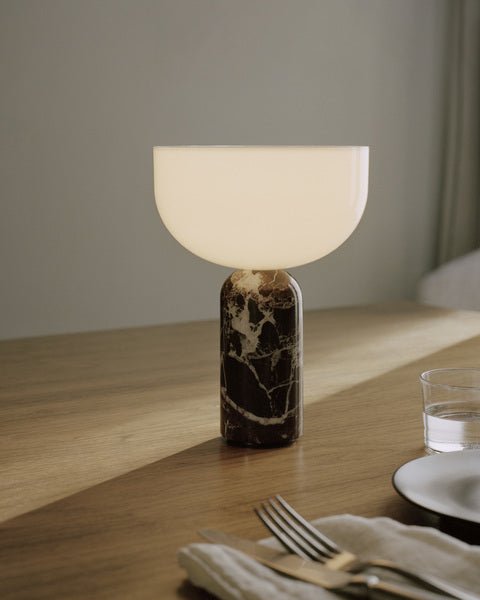 Modern Marble Base Table Lamps with LED Touch Control