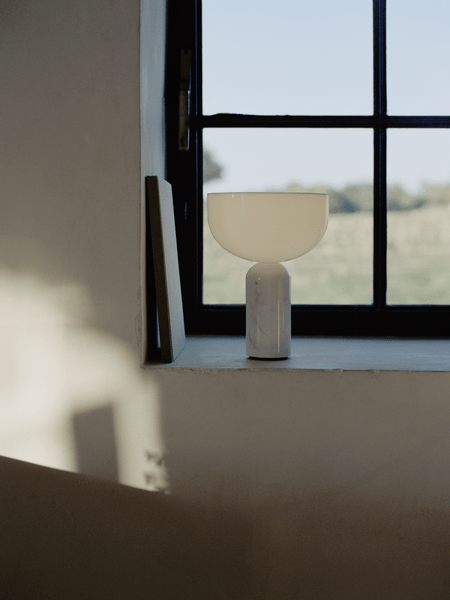 Modern Marble Base Table Lamps with LED Touch Control