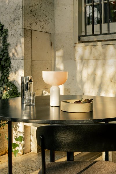 Modern Marble Base Table Lamps with LED Touch Control
