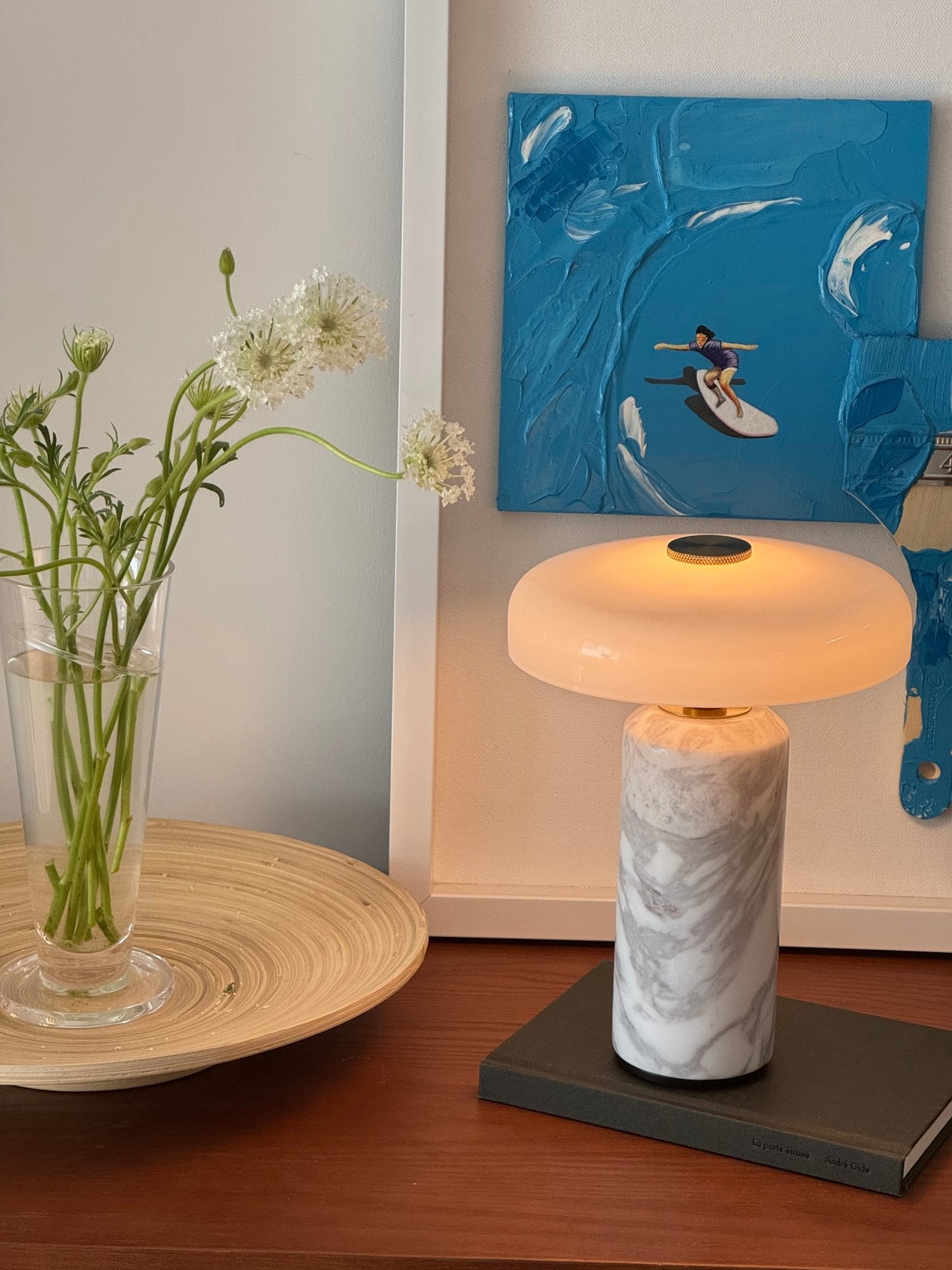 Lunara Marble Table Lamp - Image 19