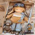Soft Waldorf-Style Companion for Imaginative Play Kids Doll