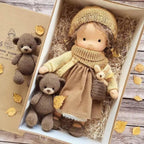 Soft Waldorf-Style Companion for Imaginative Play Kids Doll