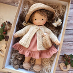 Soft Waldorf-Style Companion for Imaginative Play Kids Doll
