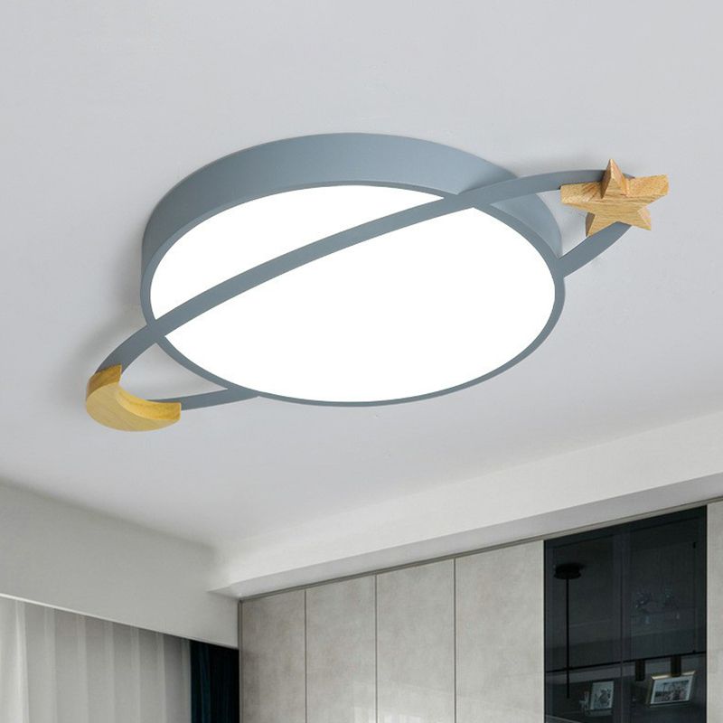 Luniva: Runde LED-Deckenleuchte in Weiß, Grün & Grau – für Schlafzimmer & Wohnzimmer - Image 5