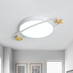 Luniva: Runde LED-Deckenleuchte in Weiß, Grün & Grau – für Schlafzimmer & Wohnzimmer - Image 6