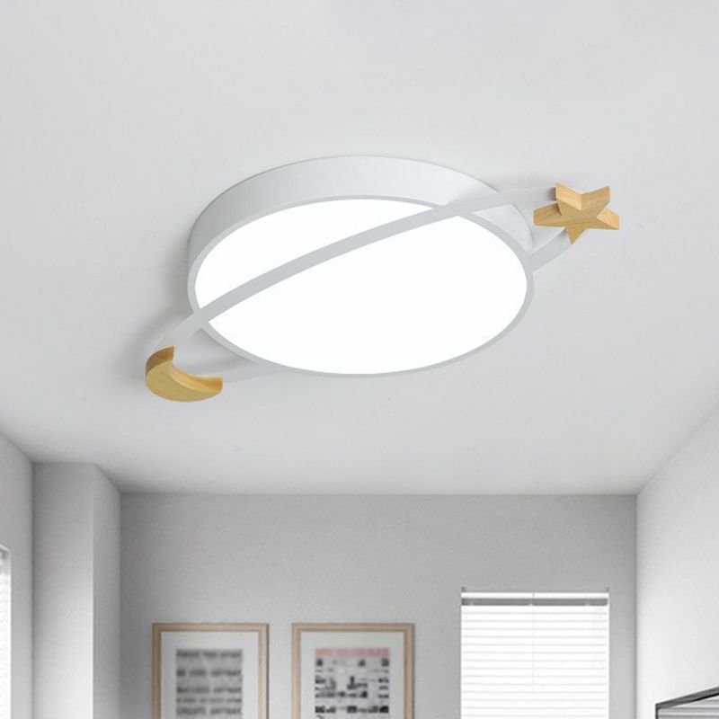 Luniva: Runde LED-Deckenleuchte in Weiß, Grün & Grau – für Schlafzimmer & Wohnzimmer - Image 6