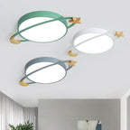 Luniva: Runde LED-Deckenleuchte in Weiß, Grün & Grau – für Schlafzimmer & Wohnzimmer - Image 7
