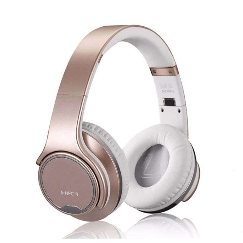 Wireless Bluetooth Headphones with Retractable Speaker