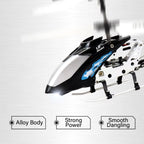 Compact RC Helicopter Crash‑Resistant Design for Kids & Adults