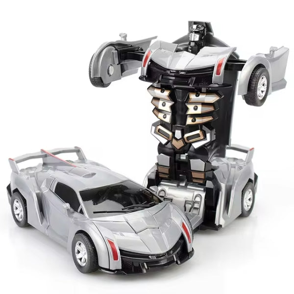 Remote Control Car with Robot Transformation & LED Lights