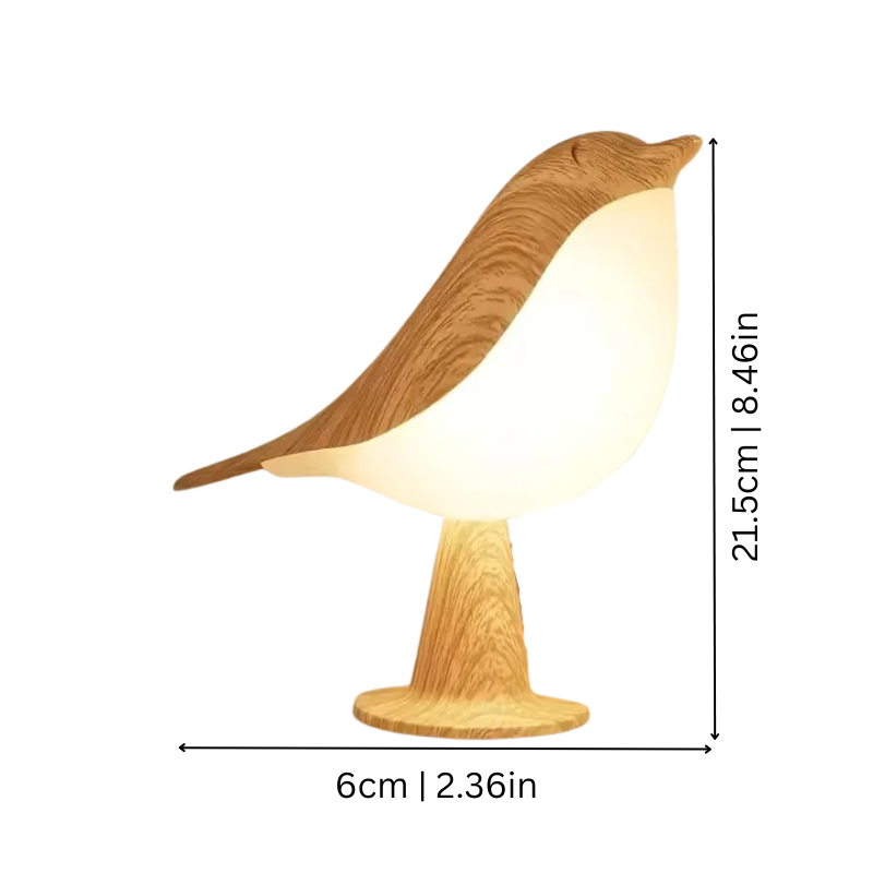 Bird Ambient Lamp Colour-Changing LED with Aroma Mist Feature