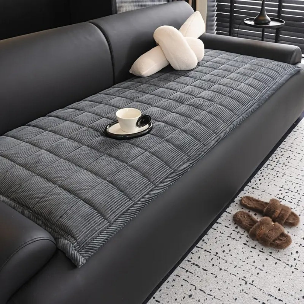 MetroLine: Moderner Couchschoner mit Steppmuster & Kratzschutz – für Sofa & Wohnbereich - Image 2