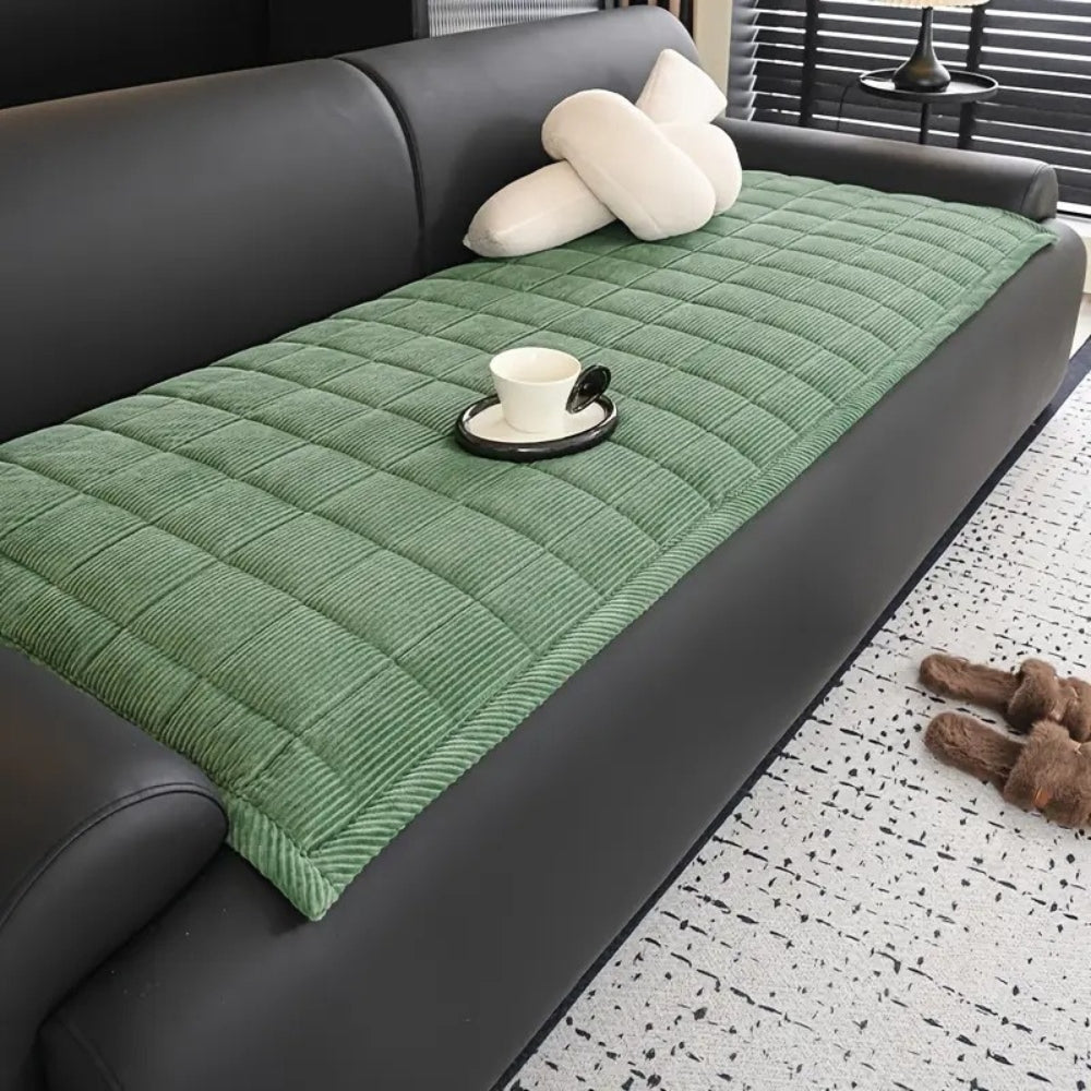 MetroLine: Moderner Couchschoner mit Steppmuster & Kratzschutz – für Sofa & Wohnbereich - Image 3