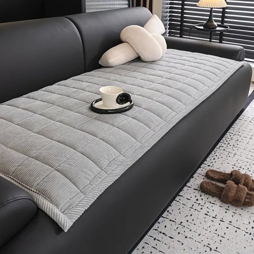 MetroLine: Moderner Couchschoner mit Steppmuster & Kratzschutz – für Sofa & Wohnbereich - Image 4