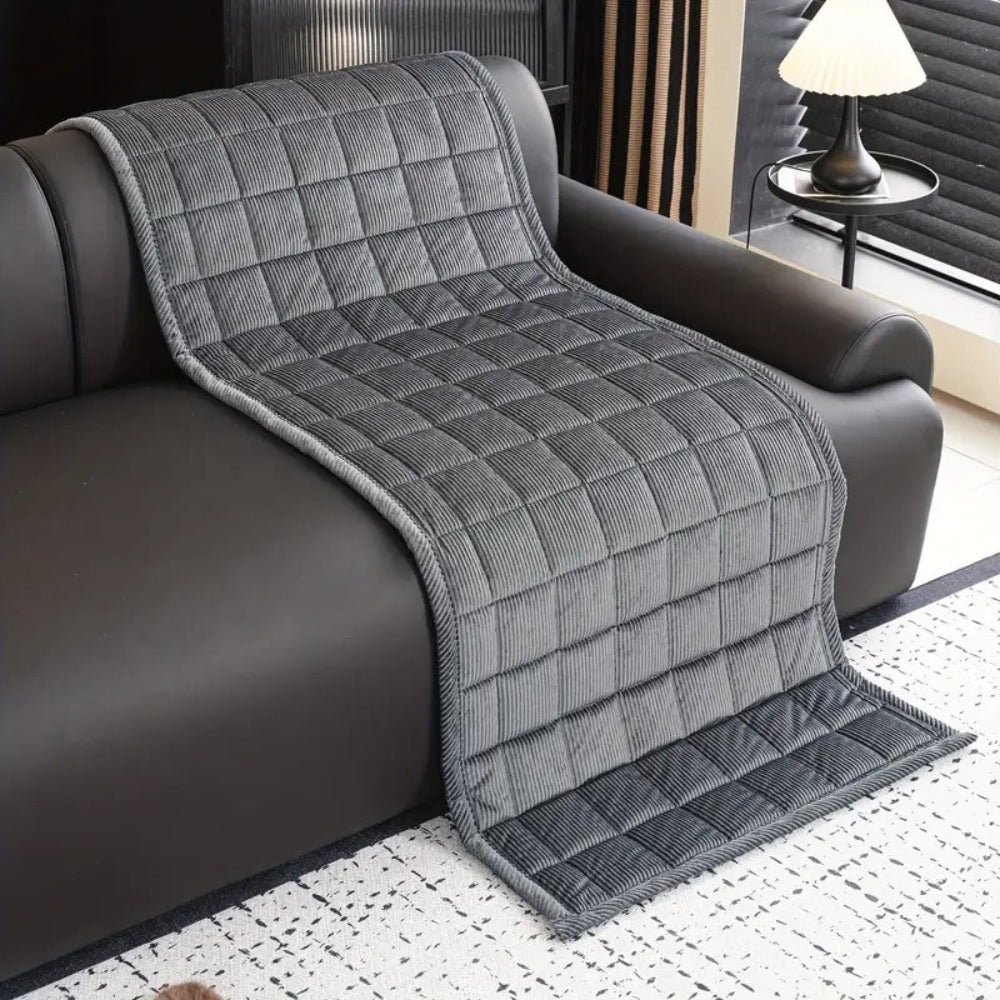 MetroLine: Moderner Couchschoner mit Steppmuster & Kratzschutz – für Sofa & Wohnbereich - Image 8