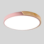 Minimalist Round LED Ceiling Light Modern Flush Mount Design