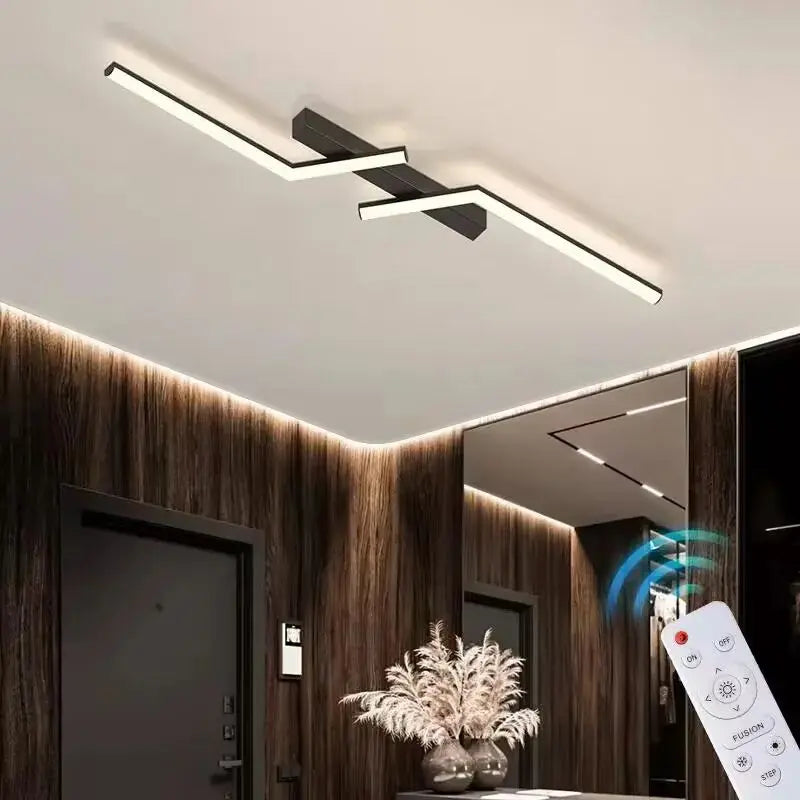 Nowoczesna lampa sufitowa LED dla stylowego oświetlenia - Image 2