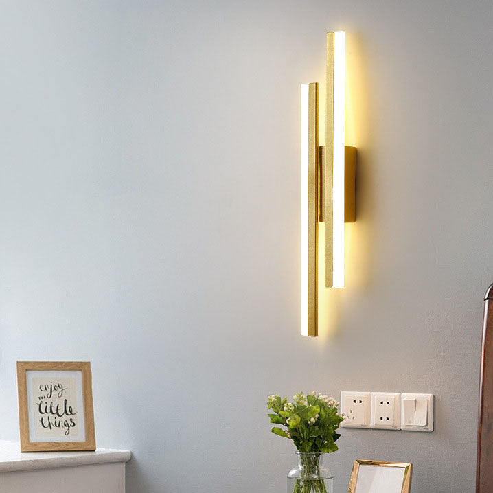 Borien – Modern Linear LED Wall Sconce 2 Light - Image 17