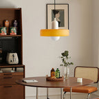 Contemporary Art Deco Pendant Light Colorful Glass Hanging Lamp