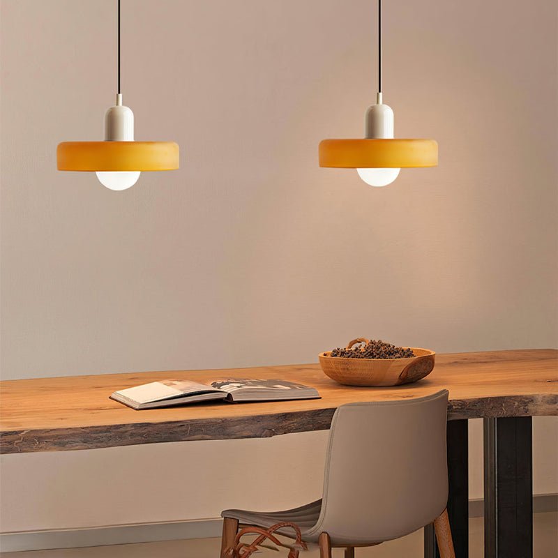 Modern Art Deco Halo Pendant Light for Living Spaces