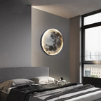 Moon Inspired Wall Light Ambient Lunar Glow for Home Décor
