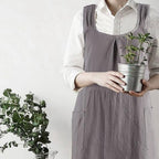 Cross‑Back Apron Dress Korean‑Inspired Minimalist Style