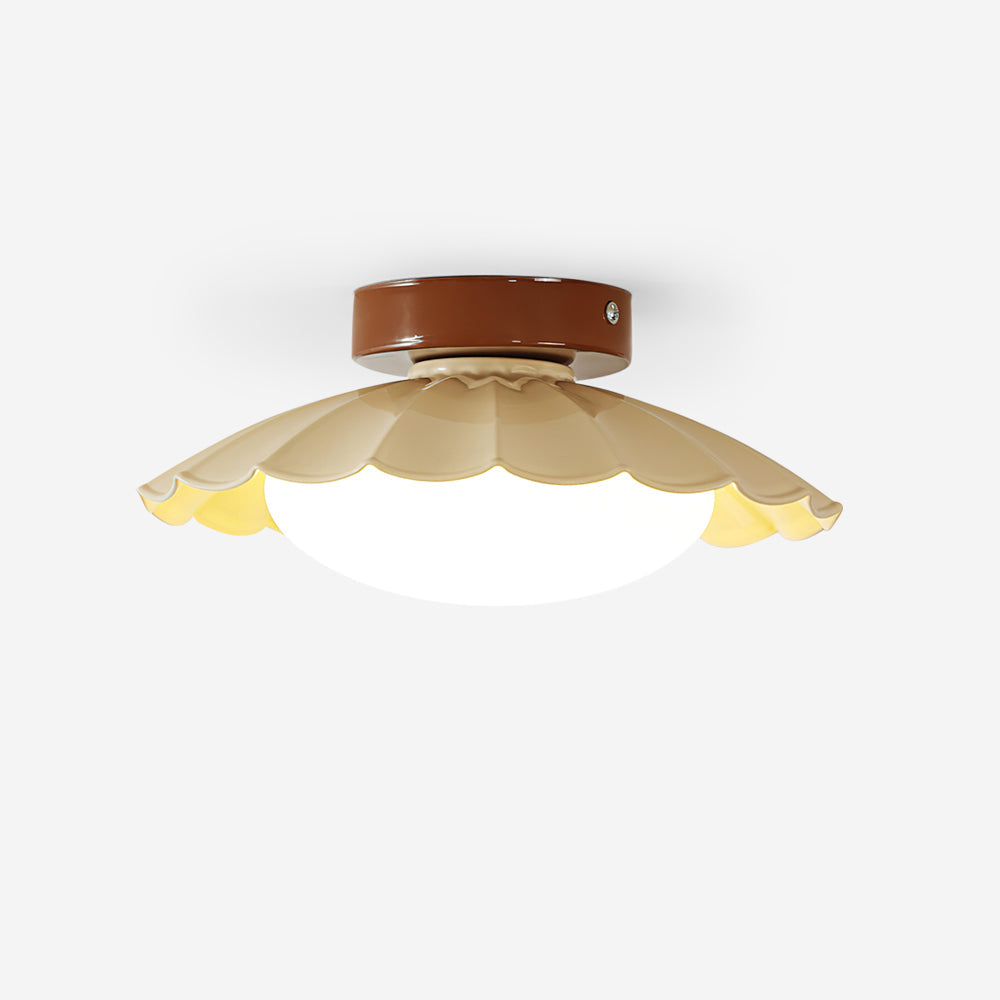 Scalloped Ceiling Lights for Modern Elegance