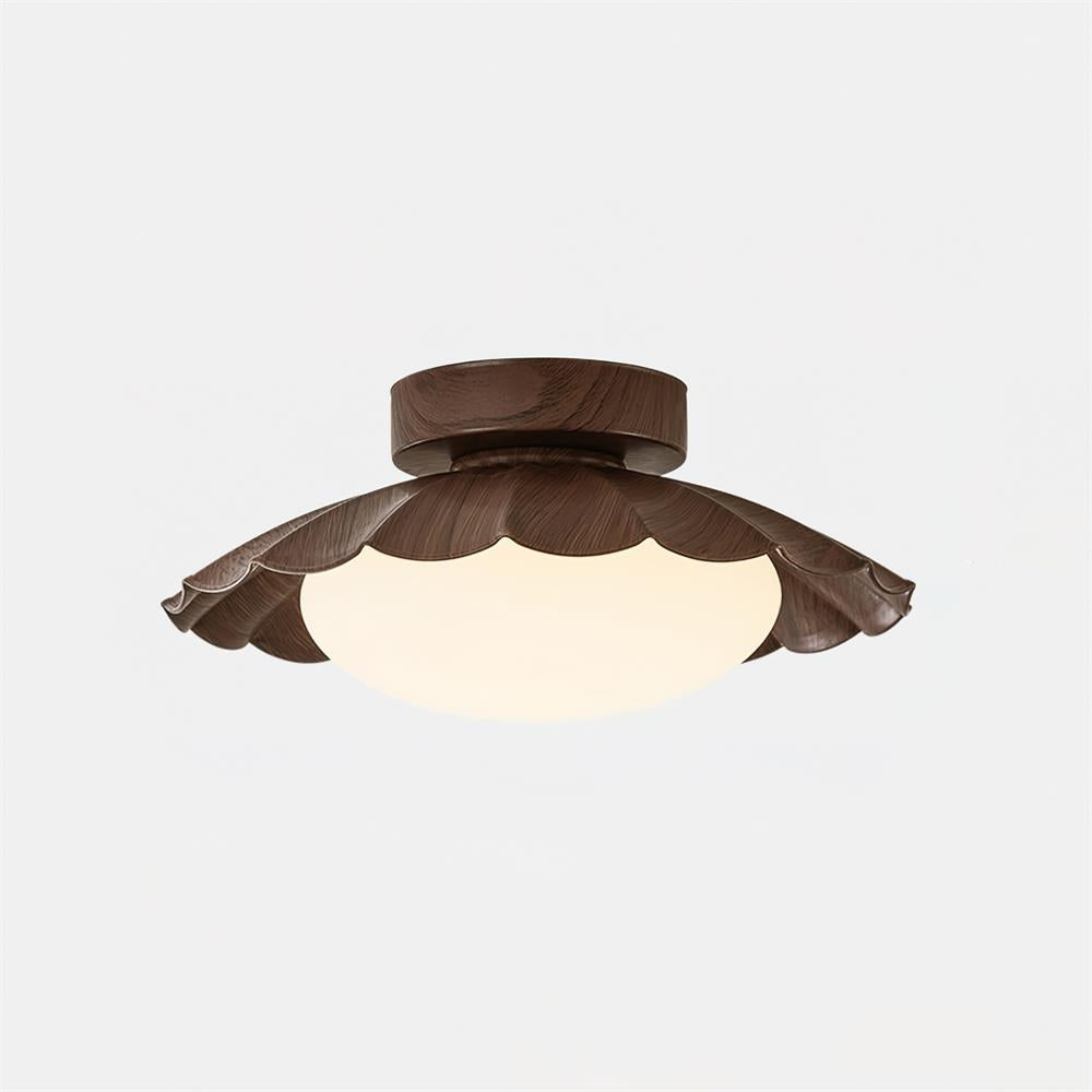 Scalloped Ceiling Lights for Modern Elegance
