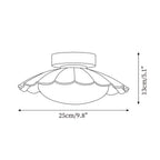 Scalloped Ceiling Lights for Modern Elegance