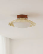 Scalloped Ceiling Lights for Modern Elegance
