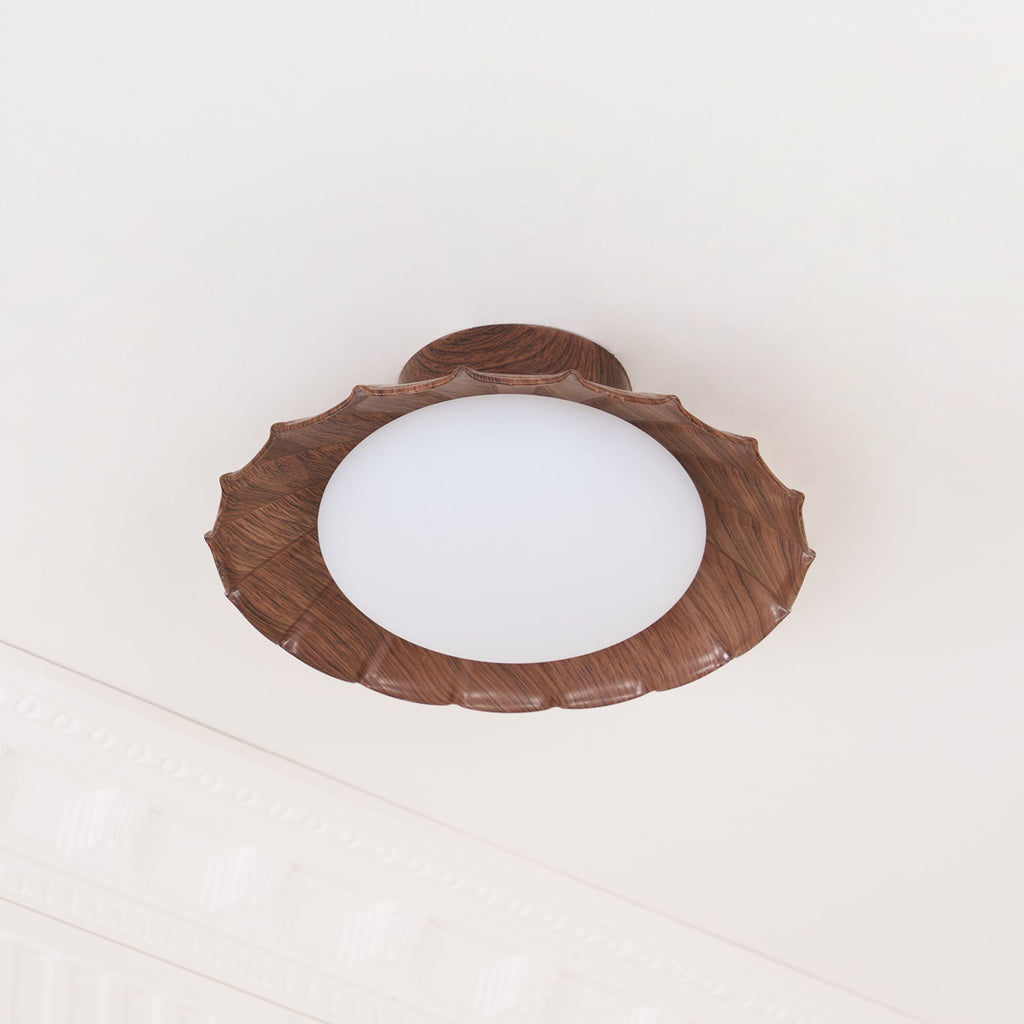 Scalloped Ceiling Lights for Modern Elegance