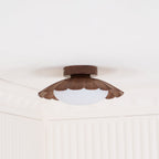 Scalloped Ceiling Lights for Modern Elegance