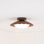 Scalloped Ceiling Lights for Modern Elegance
