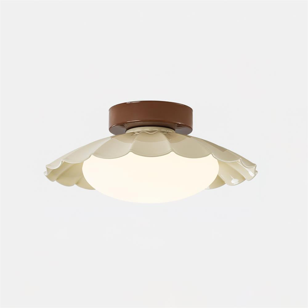 Scalloped Ceiling Lights for Modern Elegance